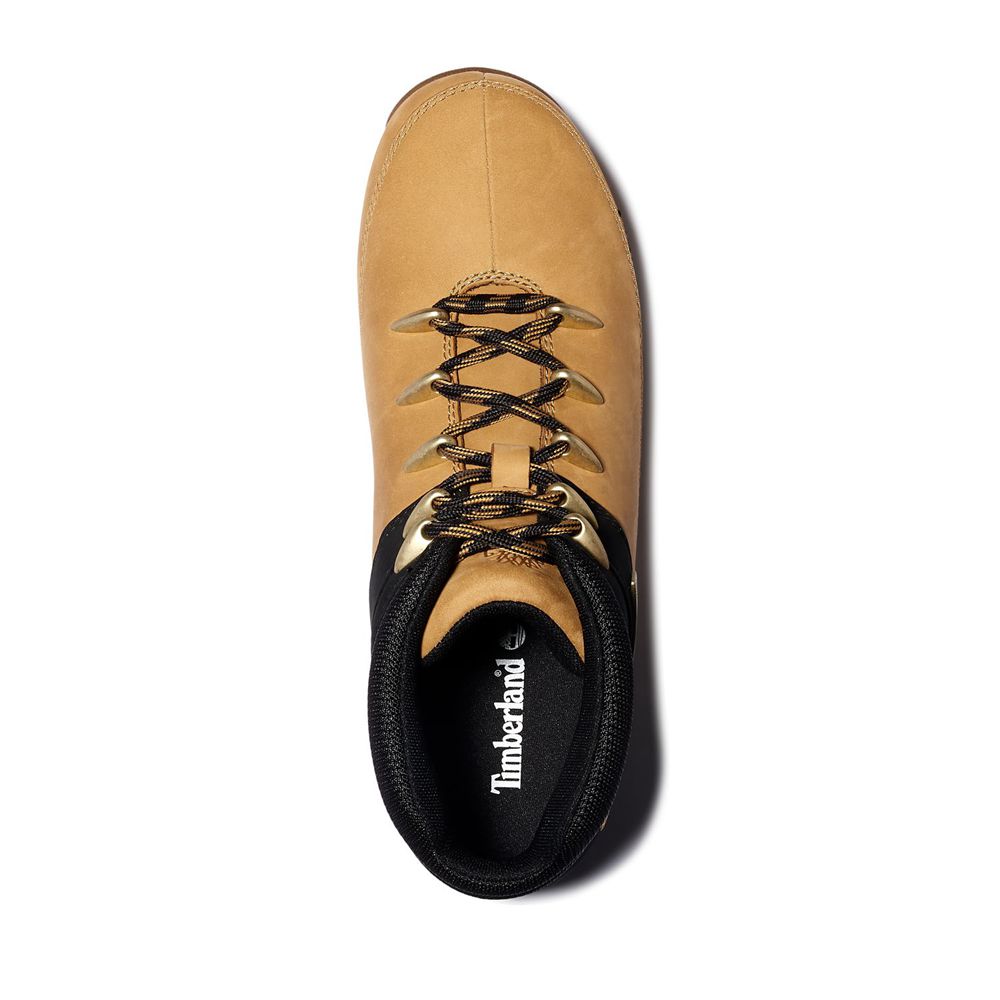 Botas de Montaña Timberland Hombre Euro Sprint Marrones/Negras - Chile SUV-607438